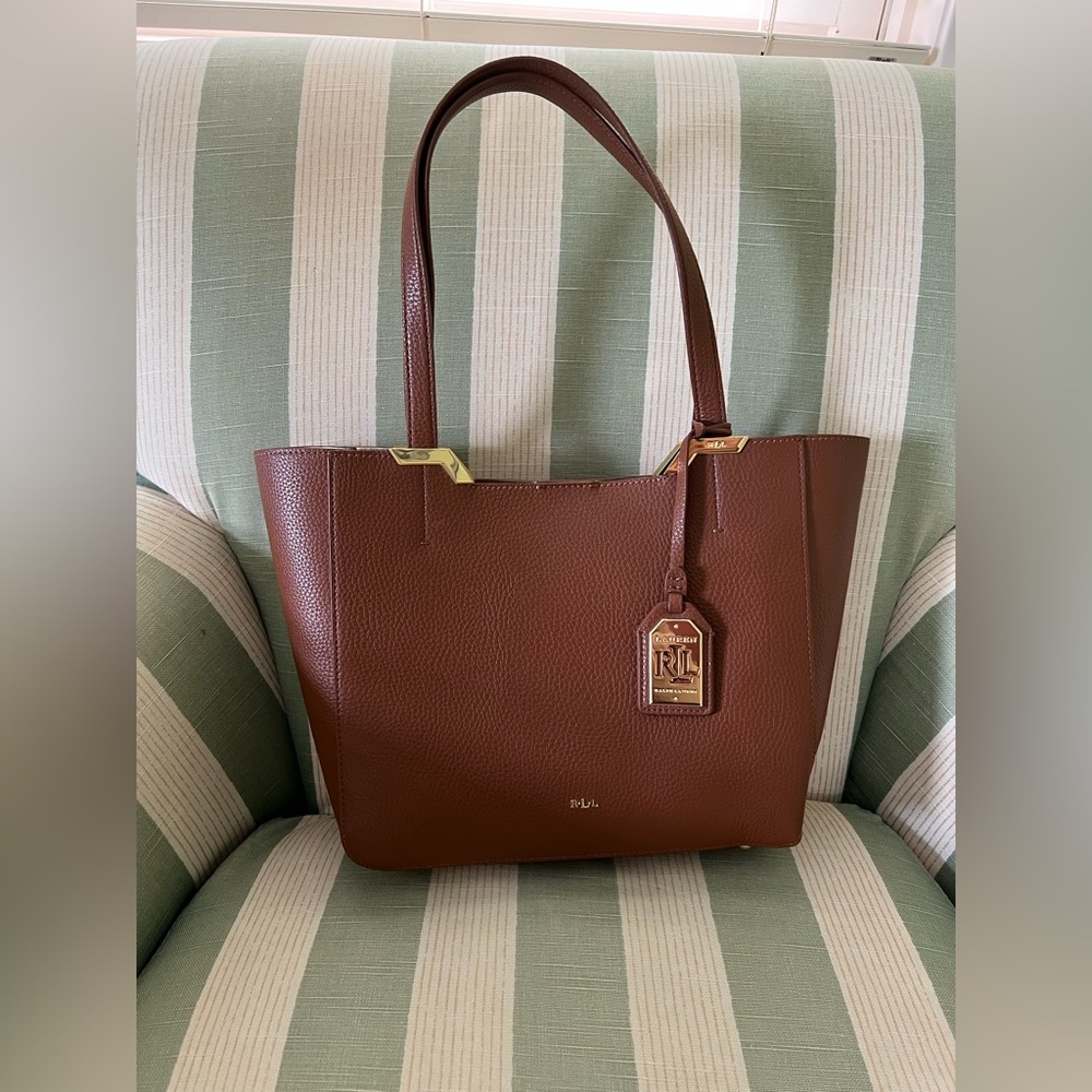 LAUREN RALPH LAUREN Brown Purse